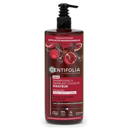 Salle d'ô - Shampooing et démêlant couleur 2en1 - cheveux colorés ou méchés - 500ml