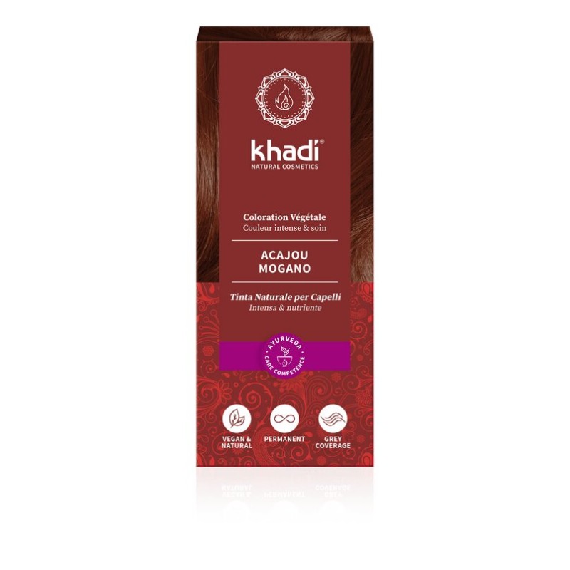 Salle d'ô - Coloration végétale acajou - 100g Salle d'ô - Coloration végétale acajou - 100g