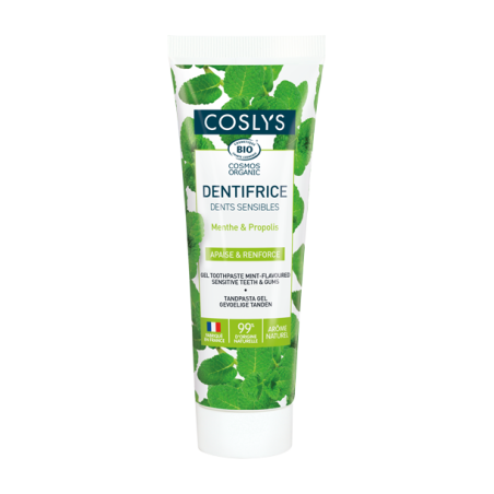 Salle d'ô - Dentifrice dents sensibles - Menthe et propolis - 75ml
