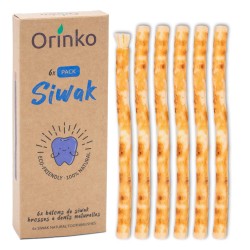 Palitos de siwak (miswak) x6 - cepillo de dientes natural