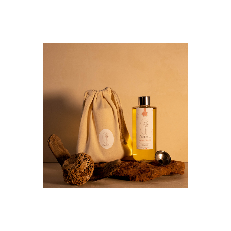 Salle d'ô - Recharge parfum - 200ml - Praline Vanillé Salle d'ô - Recharge parfum - 200ml - Praline Vanillé