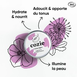 Salle d'ô - Crème légère visage au gel de lin et à l’huile de prune - 30ml
