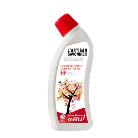 Salle d'ô - Gel détartrant concentré - 750ml