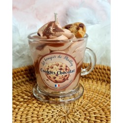 Vela gourmet - biscoitos de chocolate - 130g