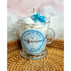 Vela Gourmet - Flor de Algodão - 130g