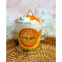 Vela gourmet - Monoï de melocotón - 130g