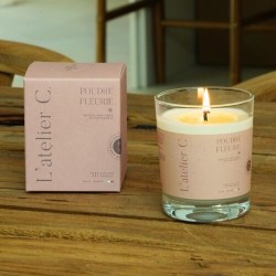 Candle - 180g - floral powder