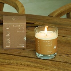 Candle - 180g - patchouli musk
