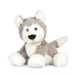 Plush hot water bottle - husky