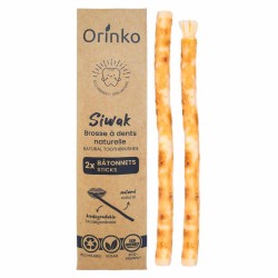 Bastões Siwak (miswak) x2 - escova de dentes natural