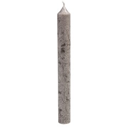 Organic stearin candle - gray - 9h