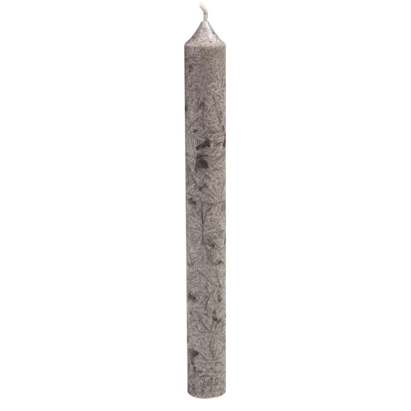 Salle d'ô - Bougie stéarine bio - Gris - 9h Salle d'ô - Bougie stéarine bio - Gris - 9h