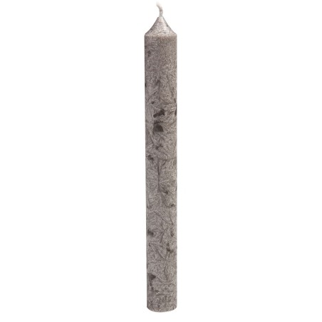 Salle d'ô - Bougie stéarine bio - Gris - 9h