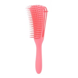 Brosse démêlante cheveux bouclés - Rose