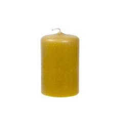 100% beeswax cylinder candle - 5.5x8cm