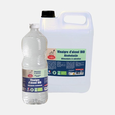 salle d'ô - Vinaigre alcool bio 8° - 1L
