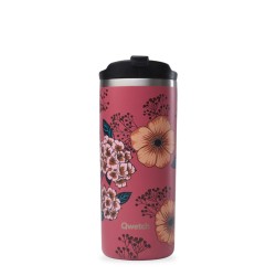 Stainless steel insulated travel mug - Anemones - 470ml